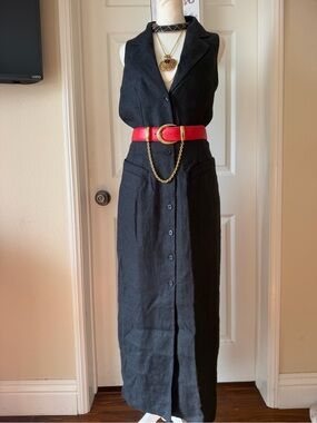 Vintage Tarox  belt red leather